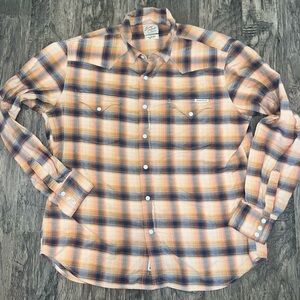 Plaid Button-Up Shirt Lucky Brand shirt